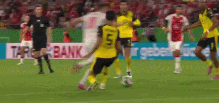 多特客场1-0红白埃森晋级,吉拉西一击制胜,本塞拜尼助攻