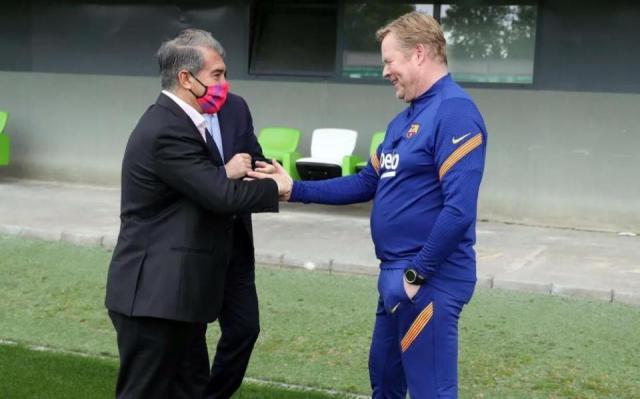 pp电子-拉波尔塔今夏本想换帅 科曼回复：要换就赶紧