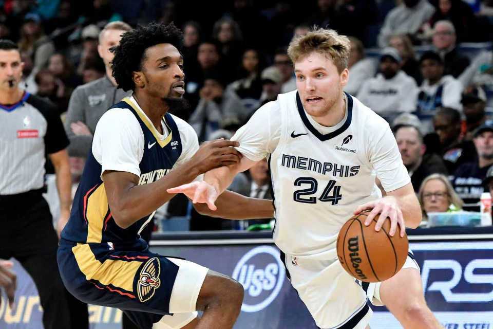 pp电子-大冷！锡安24+11灰熊惜败联盟倒数第一 贝36分赛季新高墨菲32分