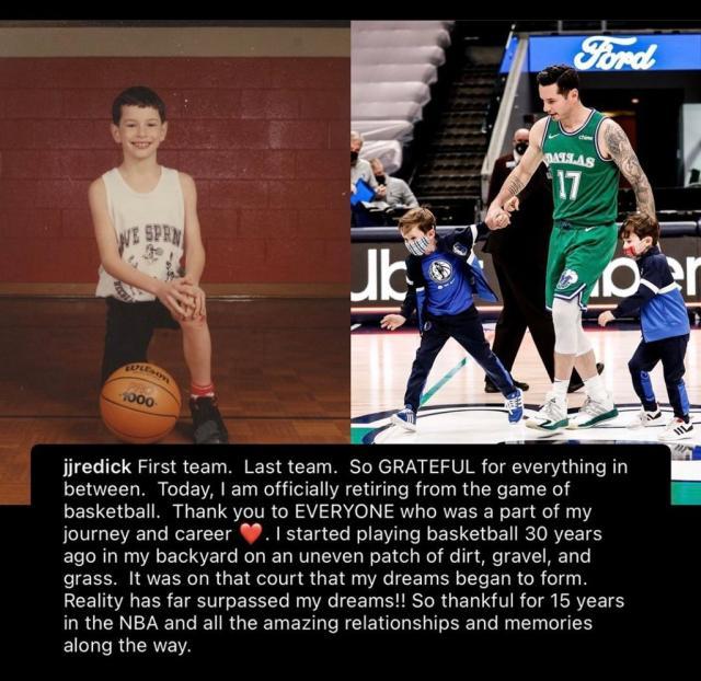 一代神射雷迪克正式宣布退役 三分命中数历史第15