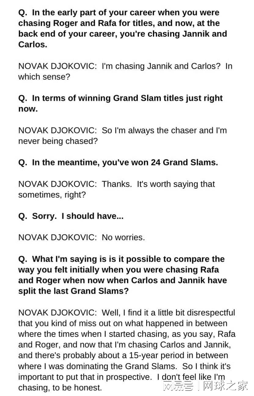 pp电子-德约科维奇：我不是追逐者，是历史的创造者